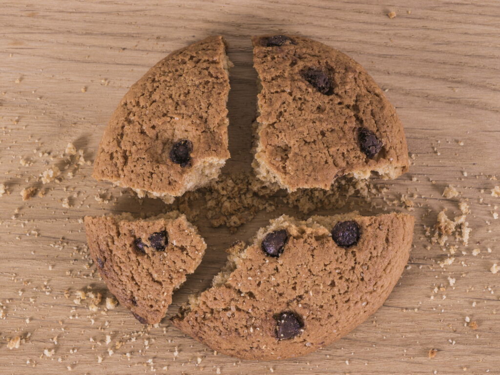 The cookie is crumbling.
