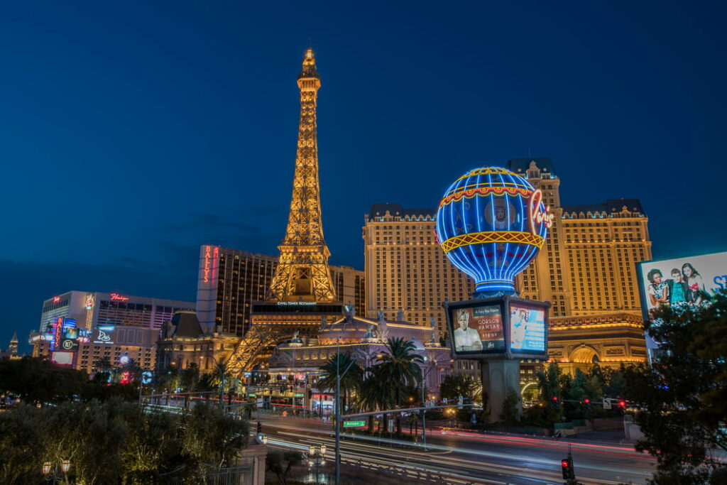 Las Vegas is a popular destination for business conferences.