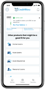 Consumers can get an alert showing them that they could save money on their car insurance.